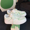 Trendy White Embroidered Flat Women's Shoes - Breathable & Durable Fashion Footwear for All Seasons