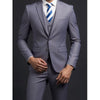 Elegant men's 3-piece suit featuring a blazer, vest, and trousers in slim fit, perfect for weddings and formal events.