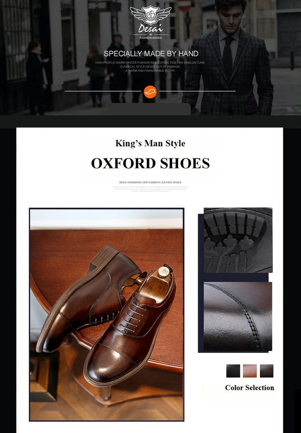Artisan-crafted leather Oxford flats featuring traditional lace-up design