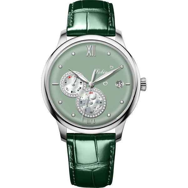 Premium watch with water resistance up to 50 meters for active lifestyles.