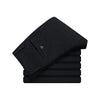 Premium Cotton Stretch Men's Casual Pants in classic colors, featuring a straight-leg design and comfortable spandex blend.