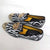 Elegant Gold Toe Velvet Loafers for Men