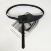 Chic Knot Wide Waist Belt for women in soft PU leather, perfect for dresses and coats, stylish and adjustable for comfort.