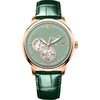 Elegant dress watch featuring automatic movement and date display.