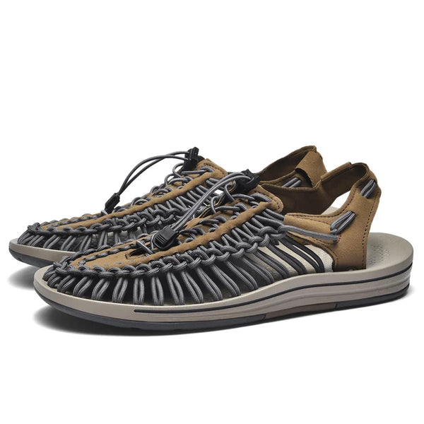 Handwoven Breathable Beach Sandals for Men