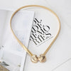 Chic elastic skinny waist belt for women, perfect for dresses and tunics, featuring a sleek metal design and comfortable fit.