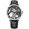 Luxury skeleton watch with a modern aesthetic and superb accuracy.