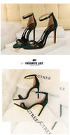 High heel formal sandals with artistic hollow design
