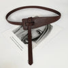 Chic Knot Wide Waist Belt for Women in soft PU leather, stylish accessory for dresses and coats, adjustable fit, elegant desi