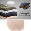 Breathable crew socks designed to keep feet dry during long meetings.