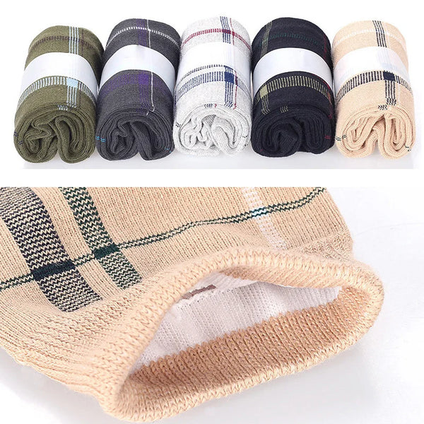 Luxury gift socks in classic navy, perfect for formal occasions.