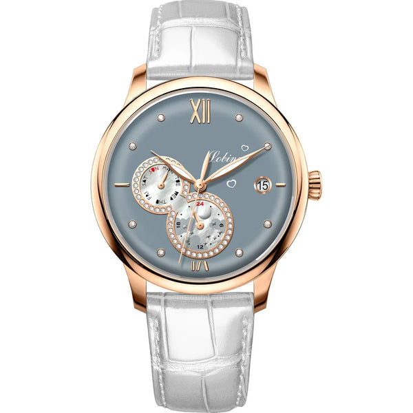Luxury women's watch with a blend of tradition and modern precision.