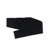 Blue high-waist yoga pants, made from quick-dry and anti-wrinkle fabric.