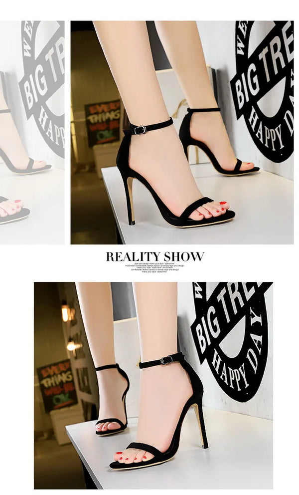 Special occasion sandals featuring elegant cutout details