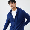 Deluxe Cashmere Men's Hooded Cardigan - Warm Winter Style