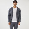 Deluxe Cashmere Men's Hooded Cardigan - Warm Winter Style