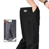 Men's comfortable cotton joggers with straight leg and adjustable waistband