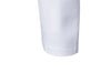 Vintage-style men's casual dress shirt with stand collar, irregular hem, and solid pattern for versatile wear.
