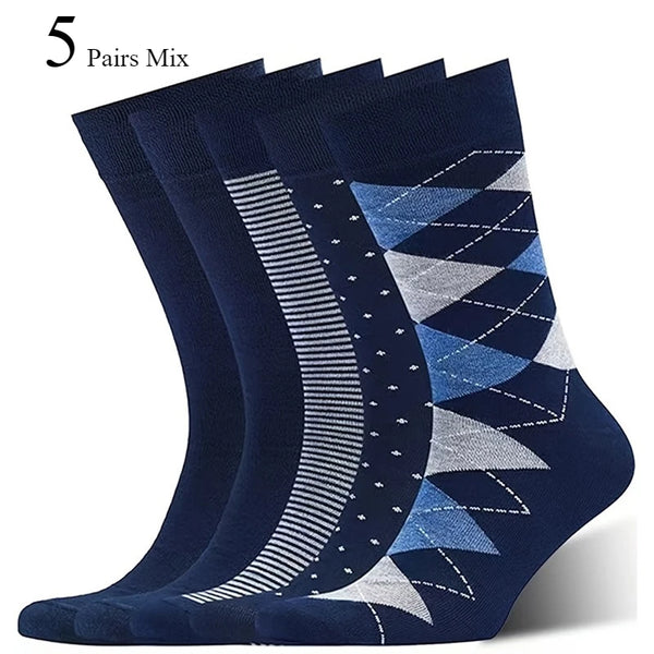 Stylish men's comfort socks with a soft, supportive fit that moves with you.