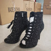 Snake-print ankle boots perfect for transforming any outfit
