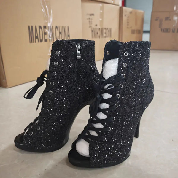 Snake-print ankle boots perfect for transforming any outfit