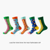Fashion socks wholesale available in lively colors and patterns.
