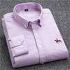 Whisper-Soft Oxford shirt styled for a spring outing.