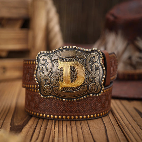 Versatile Sunset Hues Leather Belt, perfect for both casual and formal wear.
