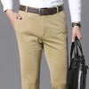 Effortless Elegance Elastic Straight Suit Pants