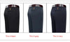 Moisture-wicking suit pants with comfortable stretch waistband