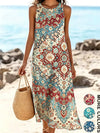 Feminine floral midi dress with flattering sweetheart cut and soft drape