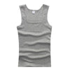 Men's casual tank in premium knit cotton with versatile performance design
