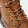 Genuine leather ankle boots with streamlined zip and true-to-size fit