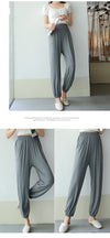 Comfy Modal women's pajama pants in solid color, ankle-length design, perfect for lounging and sleep, made of cotton and span