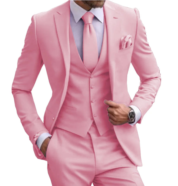 Stylish vest of the lilac suit, perfect for groomsmen and formal gatherings.