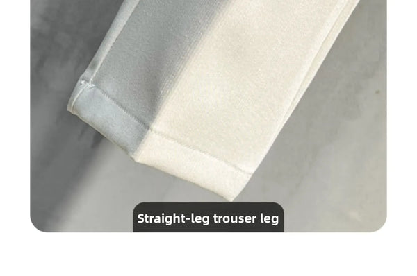 Warm woolen trousers with clean elongating silhouette