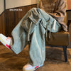 Men's wide-leg hip-hop jeans, perfect for fashion-forward looks.