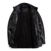 Premium leather coat by Tcyeek with insulated lining.