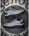 Work boots with steel toe cap designed for hazardous environments and demanding terrain