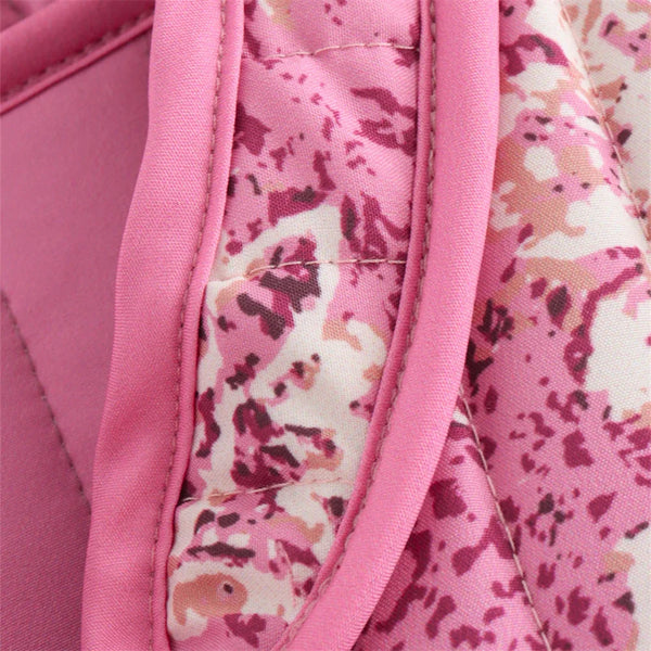 Modern cotton jacket featuring bold print and comfortable regular silhouette
