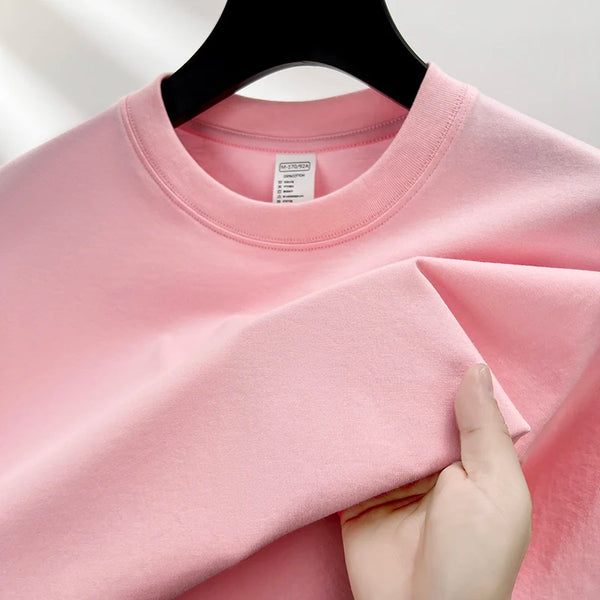 Comfortable pure cotton shirt in versatile solid tone