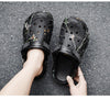 Men's slip-on sandals ideal for travel, home, and outdoor activities