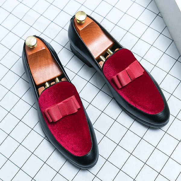Versatile men's leather dress loafers suitable for weddings and business events