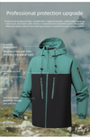 Men's waterproof hiking and urban windbreaker jacket, lightweight, oversized fit, perfect for outdoor adventures and city com
