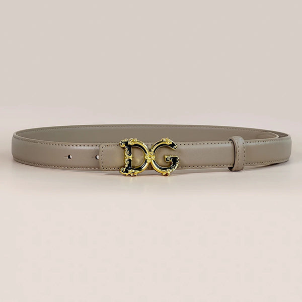 Chic women's PU belt for jeans, stylish accessory for casual and semi-formal wear, crafted from durable high-quality material