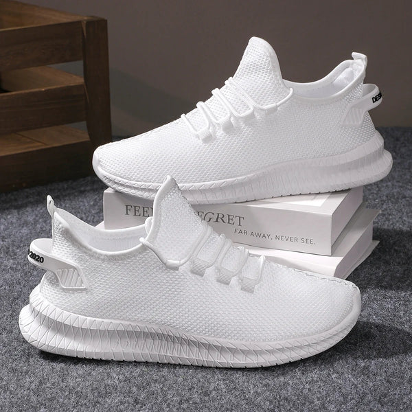 Comfortable lace-up sneakers offering stability and breathable comfort