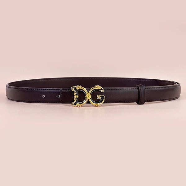 Chic Women's PU Belt for Jeans, stylish accessory for casual and semi-formal wear, durable and adjustable fit.