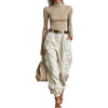 Women wearing relaxed fit high-waist overalls with functional pockets for summer casual style