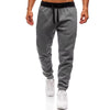 Men's performance joggers featuring straight-leg cut and breathable fabric construction