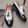 Luxury loafers in black, crafted for elegance and comfort.